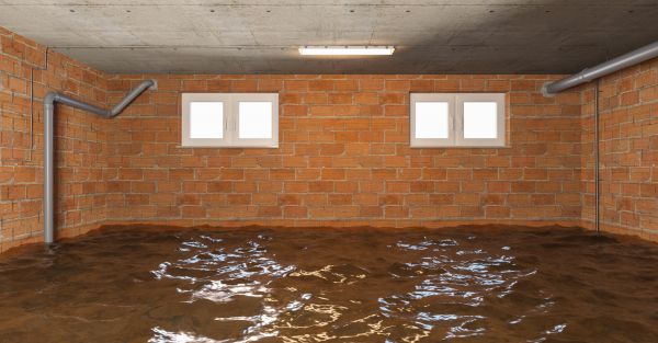 Basement Flood Repair in Garner